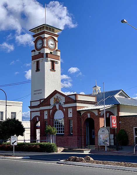 File:Stanthorpe Post Office, Queensland, 2019, 04.jpg