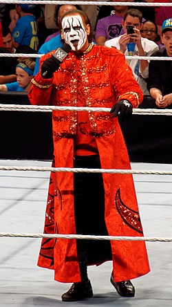 Sting 2015 márciusában a Raw-on.
