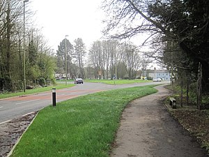 Stockbridge railway station (site), Hampshire (geograph 5325283).jpg