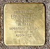 Stolperstein Große-Leege-Str 44b (Ahohs) Erna Kolitz.JPG