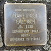 Stolperstein Herford Bügelstraße 5 Alma-Ursel Salomon