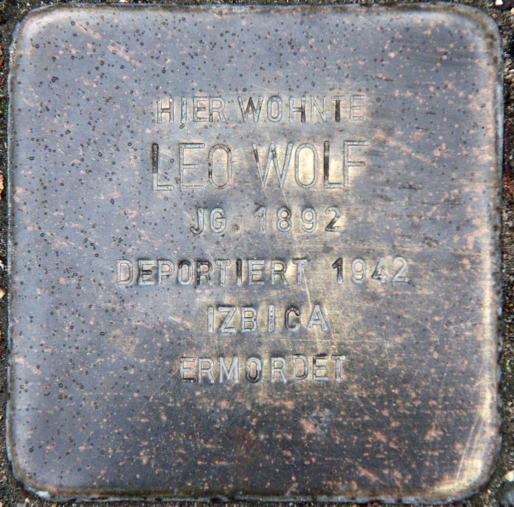 Stolperstein Leo Wolf - Altenkunstadt.jpg