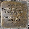 Stumbling Stone Marta Finkelstein Hussitenstrasse 6 0126.jpg