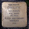 Stolperstein Motzstr 52 (Schön) Charlotte Neumann.jpg