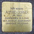 Stolperstein für Alfred Dorner (1942) in Memmingen.jpg