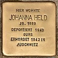 Stolperstein für Johanna Held (Wertheim).jpg