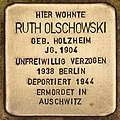 Stolperstein für Ruth Olschowski (Werder (Havel) ).jpg