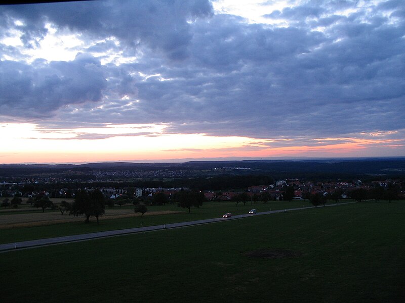 File:Straubenhardt sunset 2005-07-05.jpg