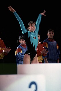 Svetlana Boginskaya Belarusian gymnast