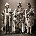 Syrian fashion, illustration from the book Popular Costumes in Turkey, 1873