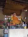 Tượng Phật Thích-ca Mâu-ni trong chùa Phật Lớn trước đây.