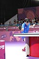 Deutsch: Tischtennis bei den Olympischen Jugendspielen 2018; Tag 9, 15. Oktober 2018; Mixed, Finale, Mixed-Doppel – Miu Hirano (JPN) gegen Sun Yingsha (CHN) 2:3 English: Table tennis at the 2018 Summer Youth Olympics at 15 October 2018 – Mixed Final, Mixed-Double – Miu Hirano (JPN) Vs Sun Yingsha (CHN) 2:3