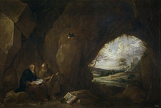 Saints Paul and Anthony Abbot in a Cave