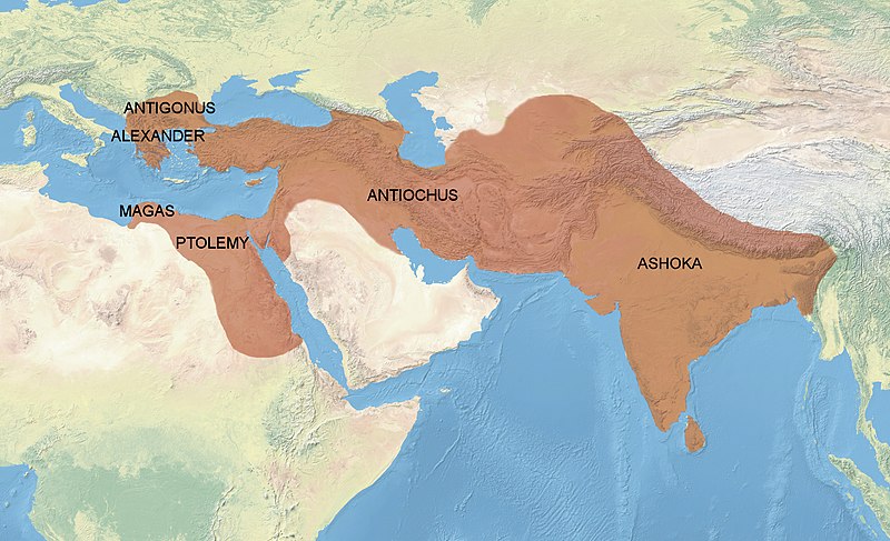 File:Territories conquered by the Dharma according to Ashoka.jpg
