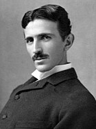 Nikola Tesla, c. 1890 Tesla circa 1890.jpeg