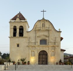 La cathédrale de San Carlos Borromeo, Monterey, Californie RCAC2013630519.tif