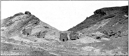 The Northern Ḥeǧâz, fig. 39, in the Necropolis, Madian.jpg