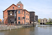 Gibson's Warehouse was built in 1777 and is now The Orwell at Wigan Pier The Orwell at Wigan Pier, 2010.jpg