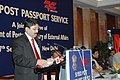 The Union Minister for Communications and Information Technology, Shri Dayanidhi Maran addressing at the inauguration of the Network expansion of Speed Post Passport Service, in New Delhi on September 27, 2006.jpg