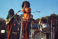 The Deviants performing in the late 60s