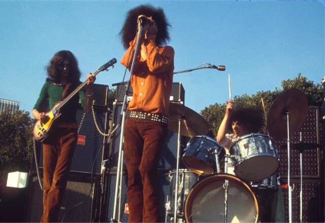 The Deviants performing in the late 60s