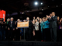 Thomas Mulcair gives his acceptance speech on March 24, 2012 Thomas-Mulcair-NDP-Leadership-Acceptance-Speech.jpg