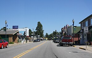 Three Lakes town center