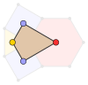 Küçük rhombi 3-6 dual face.svg döşeme