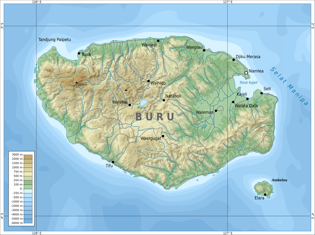 Pulau Buru (pulo sa Provinsi Maluku)