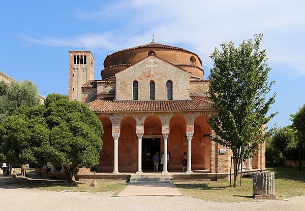 The church of Santa Fosca, built in the 12th century, is an example of Byzantine influence in Venetian culture.