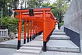 Shrine to Inari at the Ikuta Shrine.