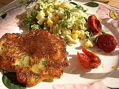 frittata di gamberi