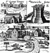 Town of St. George's and Warwick Fort in Bermuda (1614).png