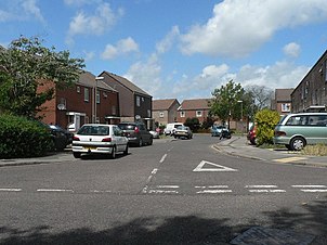 Housing in Townsend. Townsend, Tyrrell Gardens - geograph.org.uk - 854296.jpg