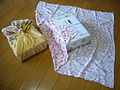 Traditional Japanese wrapping cloth,huroshiki,katori-city,japan.JPG