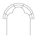 Thumbnail for Trefoil arch