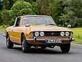 * Nomination Triumph Stag at the oldtimer meeting Ebern --Ermell 06:47, 4 July 2019 (UTC) * Promotion  Support Good quality. --Manfred Kuzel 07:43, 4 July 2019 (UTC)