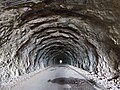 L'intérieur du tunnel.