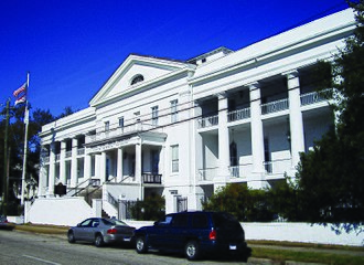 U.S. Marine Hospital, 800 St. Anthony Street, Mobile, Alabama. Built 1838-39. U.S. Marine Hospital, Mobile, Alabama.jpg