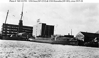 USS <i>Hiawatha</i> (SP-183) Patrol vessel of the United States Navy