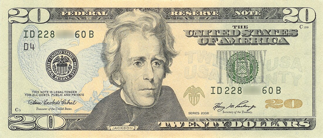 United States twenty-dollar bill