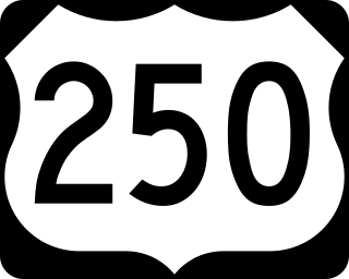 <span class="mw-page-title-main">U.S. Route 250 in Virginia</span>