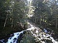 Les Uelhs de Joèu (Ulls del Jueu en catalan, les Yeux du juif), résurgence dans le Val d'Aran des eaux perdues dans le Trou du Toro