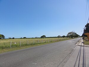 A stretch of PR-510 in Barrio Capitanejo, looking south