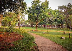 Tarde de outono no campus de Marília da Unesp