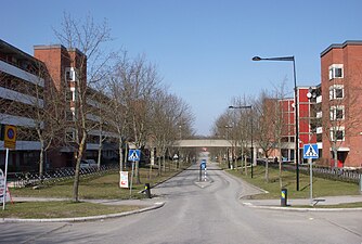 Vårby gård kring Bäckgårdsvägen