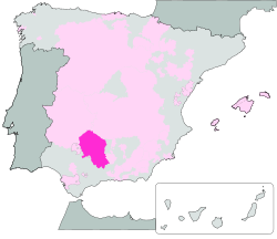 VdlT Córdoba location.svg 