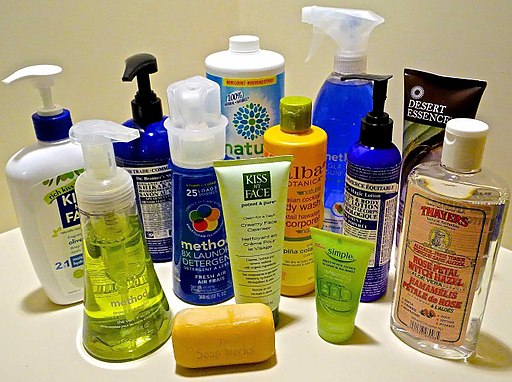 Vegan toiletries and household products, August 2015