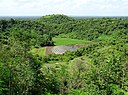 Uitzicht op het platteland vanaf Phnom Srei (Woman Hill) - Buiten Kampong Cham - Cambodja (48354782867).jpg