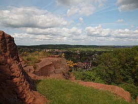 Melihat dari Kinver dari Batu Houses.JPG